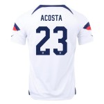 Kellyn Acosta #23 USMNT Maglia Casa Coppa del Mondo 2022