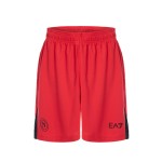 Pantaloncini Casa Napoli Uomo 2024/25 - Rosso Pantaloncini Casa Napoli Uomo 2024/25 - Rosso