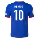 Maglia Versione Giocatore Casa Kylian Mbappe #10 Francia EURO 2024