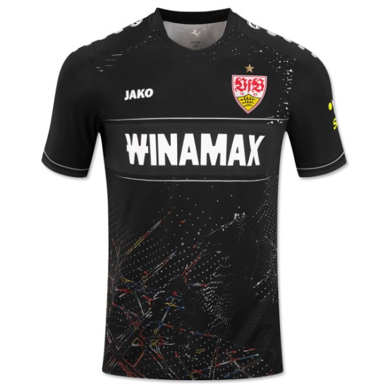 Maglia Trasferta VfB Stuttgart Uomo 2024/25 - Nera