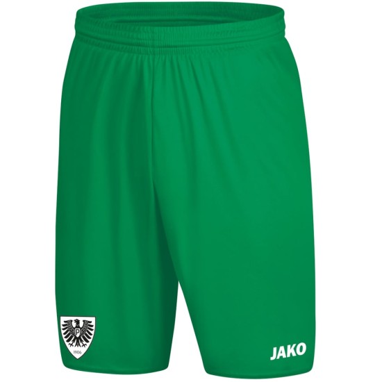 Pantaloncini Casa SC Preußen Münster Uomo 2024/25 - Verde