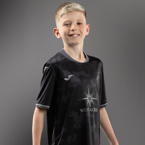 Maglia Trasferta Bambino Swansea City 2024/25 Maglia Trasferta Bambino Swansea City 2024/25
