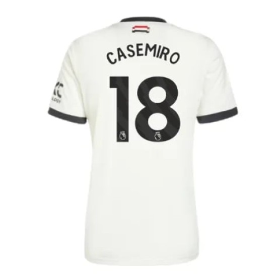 Bambino CASEMIRO Manchester United 2024/25 Maglia Terza