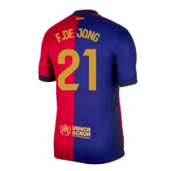 Maglia Casa F.DE JONG FC Barcelona 2024/25 Donna