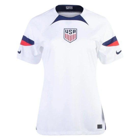 Donna Maglia Casa della USWNT Coppa del Mondo 2022 Donna Maglia Casa della USWNT Coppa del Mondo 2022