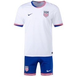 Maglia+Pantaloncini Casa Bambini USMNT Copa America 2024 Maglia+Pantaloncini Casa Bambini USMNT Copa America 2024