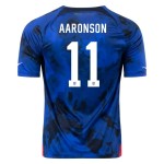 Brenden Aaronson #11 USMNT Maglia Trasferta Coppa del Mondo 2022