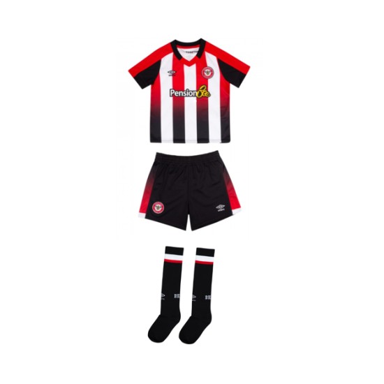 Kit Casa Brentford 2024/25 Bambino Kit Casa Brentford 2024/25 Bambino