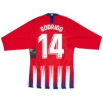 Maglietta Casa Bambino RODRIGO Atletico Madrid 2024/25 a Maniche Lunghe