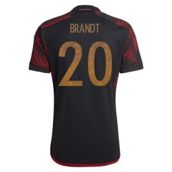 Julian Brandt #20 Germania Maglia Trasferta Coppa del Mondo 2022