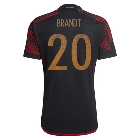 Julian Brandt #20 Germania Maglia Trasferta Coppa del Mondo 2022