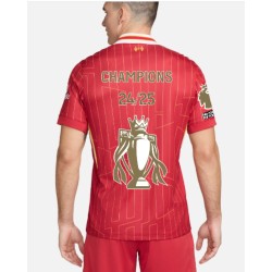 Maglia Uomo Liverpool 2024/25 Home Campioni LFC & Trofeo Oro