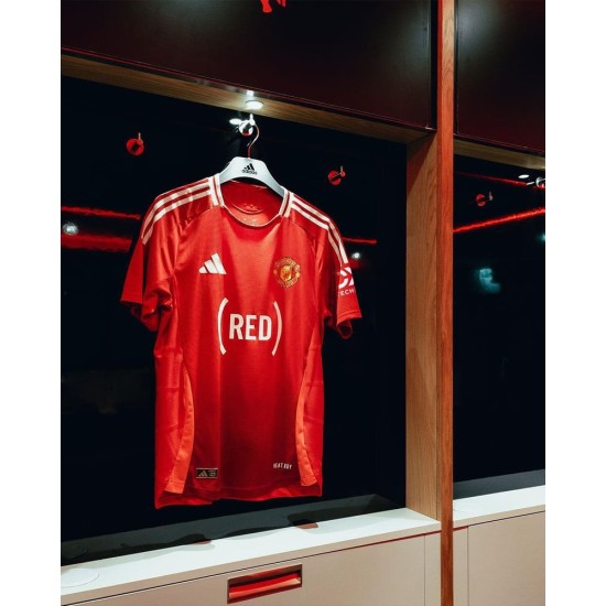 Maglia speciale casa 2024/25 del Manchester United da bambino