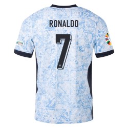 Maglia Versione Giocatore Trasferta Cristiano Ronaldo #7 Portogallo EURO 2024