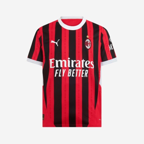 Maglia Casa Milan Uomo 2024/25 Maglia Casa Milan Uomo 2024/25