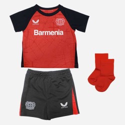 Kit Casa Bayer 04 Leverkusen 2024/25 Bambino
