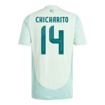 Maglia Trasferta Javier Hernandez Chicharito #14 Messico Copa America 2024