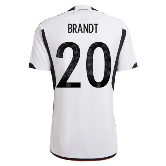 Julian Brandt #20 Germania Maglia Casa Coppa del Mondo 2022