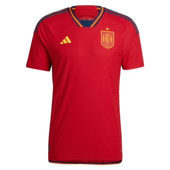 Spagna Maglia Casa Coppa del Mondo 2022