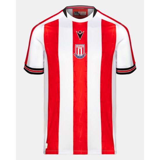 Maglia Casalinga Uomo Stoke City 2024/25 Senza Sponsor Maglia Casalinga Uomo Stoke City 2024/25 Senza Sponsor