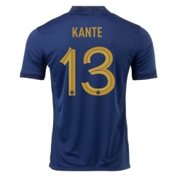 N'Golo Kante #13 Francia Maglia Casa Coppa del Mondo 2022