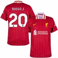 Donna Diogo Jota #20 Liverpool 2024/25 Maglia Casa