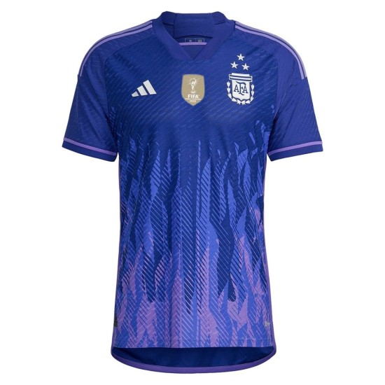 Maglia Versione Giocatore Trasferta 3 Stella Argentina Coppa del Mondo 2022