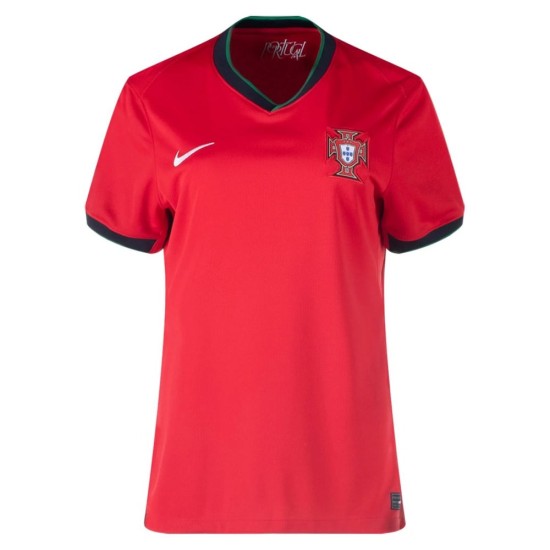 Maglia Casa Donna Portogallo EURO 2024 Maglia Casa Donna Portogallo EURO 2024