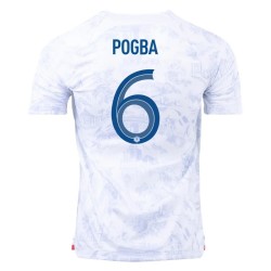 Paul Pogba #6 Francia Maglia Trasferta Coppa del Mondo 2022
