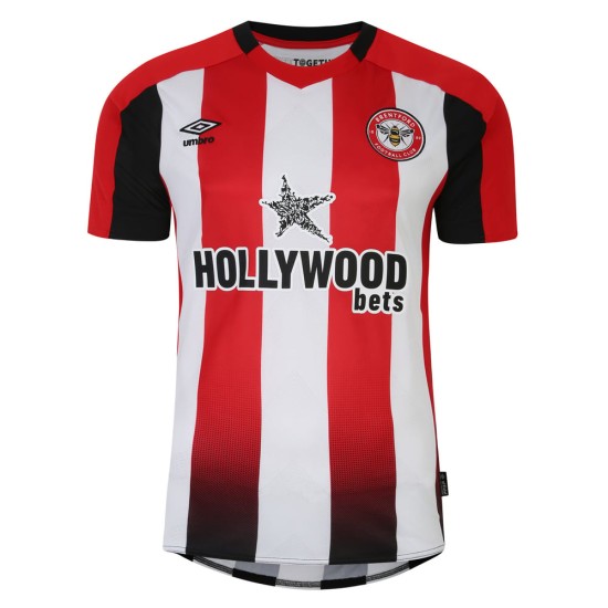 Maglia Casa Brentford Uomo 2024/25 Maglia Casa Brentford Uomo 2024/25