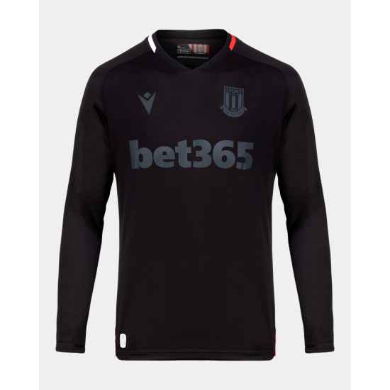 Maglia a Maniche Lunghe Uomo Stoke City 2024/25 Trasferta