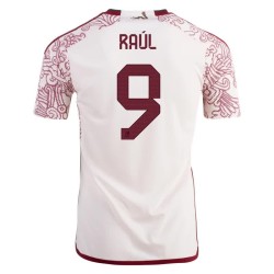Raul Jimenez #9 Messico Maglia Trasferta Coppa del Mondo 2022