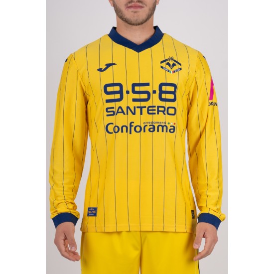 Maglia manica lunga anniversario 40 anni 2024/25 dell’Hellas Verona da bambino Maglia manica lunga anniversario 40 anni 2024/25 dell’Hellas Verona da bambino