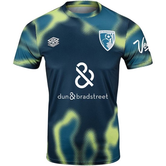 Maglia Riscaldamento Terza AFC Bournemouth Uomo 2024/25 - Verde