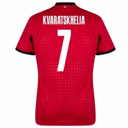 Maglia Terza Khvicha Kvaratskhelia #7 Georgia EURO 2024