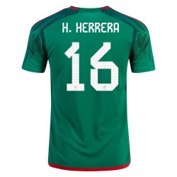Hector Herrera #16 Messico Maglia Casa Coppa del Mondo 2022
