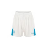 Pantaloncini Casa Napoli Bambino 2024/25 - Bianco/Azzurro