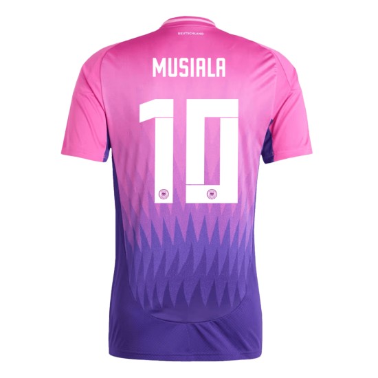 Maglia Trasferta Jamal Musiala #10 Germania EURO 2024
