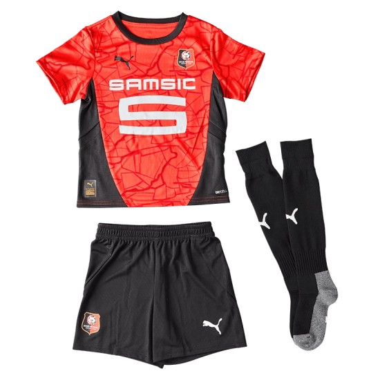 Kit Casa Rennes Bambino 2024/25 Kit Casa Rennes Bambino 2024/25