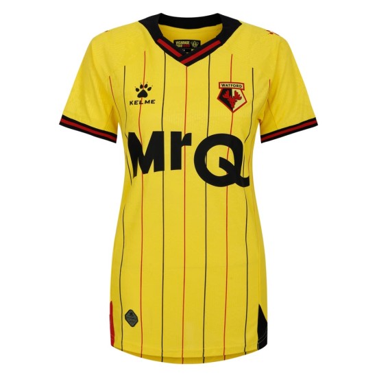 Maglia da casa per donne Watford 2024/25 Maglia da casa per donne Watford 2024/25