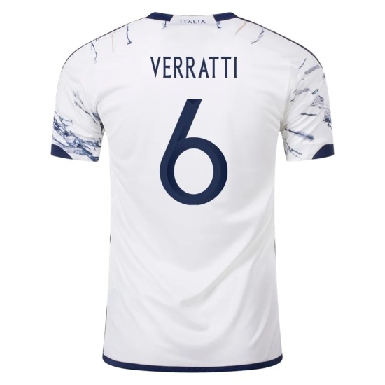 Italia #6 Marco Verratti Maglia Trasferta 23/24