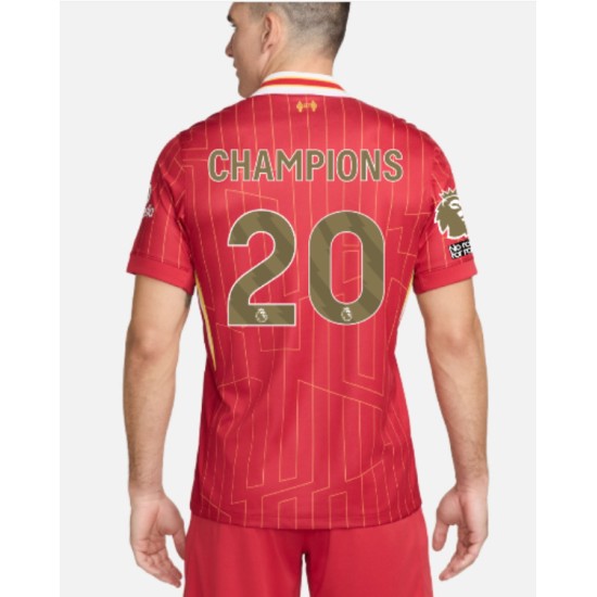 Maglia Bambino Liverpool 2024/25 Home Campioni LFC – CAMPIONI 20