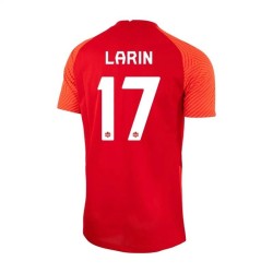 Cyle Larin #17 Canada Maglia Casa Coppa del Mondo 2022