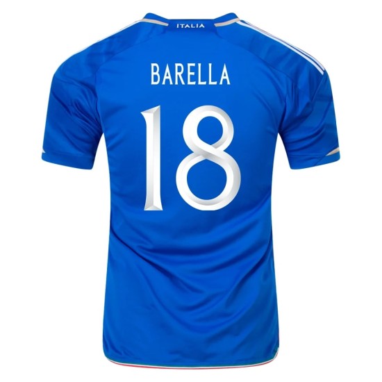 Italia #18 Nicolo Barella Maglia Casa 23/24
