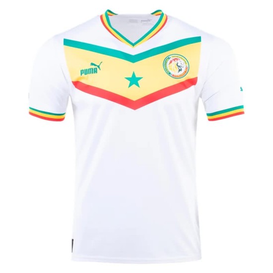 Senegal Maglia Casa Coppa del Mondo 2022
