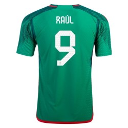 Raul Jimenez #9 Messico Maglia Casa Coppa del Mondo 2022