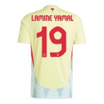 Maglia Trasferta LAMINE YAMAL #19 Spagna EURO 2024