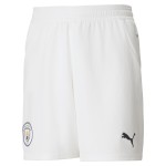 Pantaloncini Casa Manchester City Bambino 2024/25 - Bianco