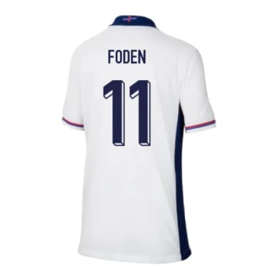 Maglia Casa 2024/25 Inghilterra di FODEN da Bambino Maglia Casa 2024/25 Inghilterra di FODEN da Bambino