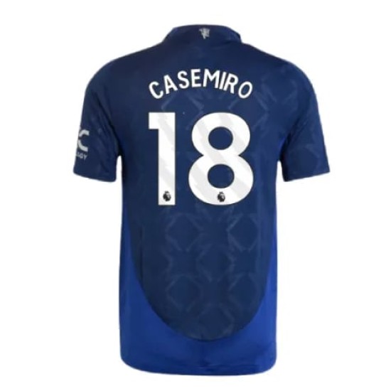 Uomo CASEMIRO Manchester United 2024/25 Maglia Trasferta